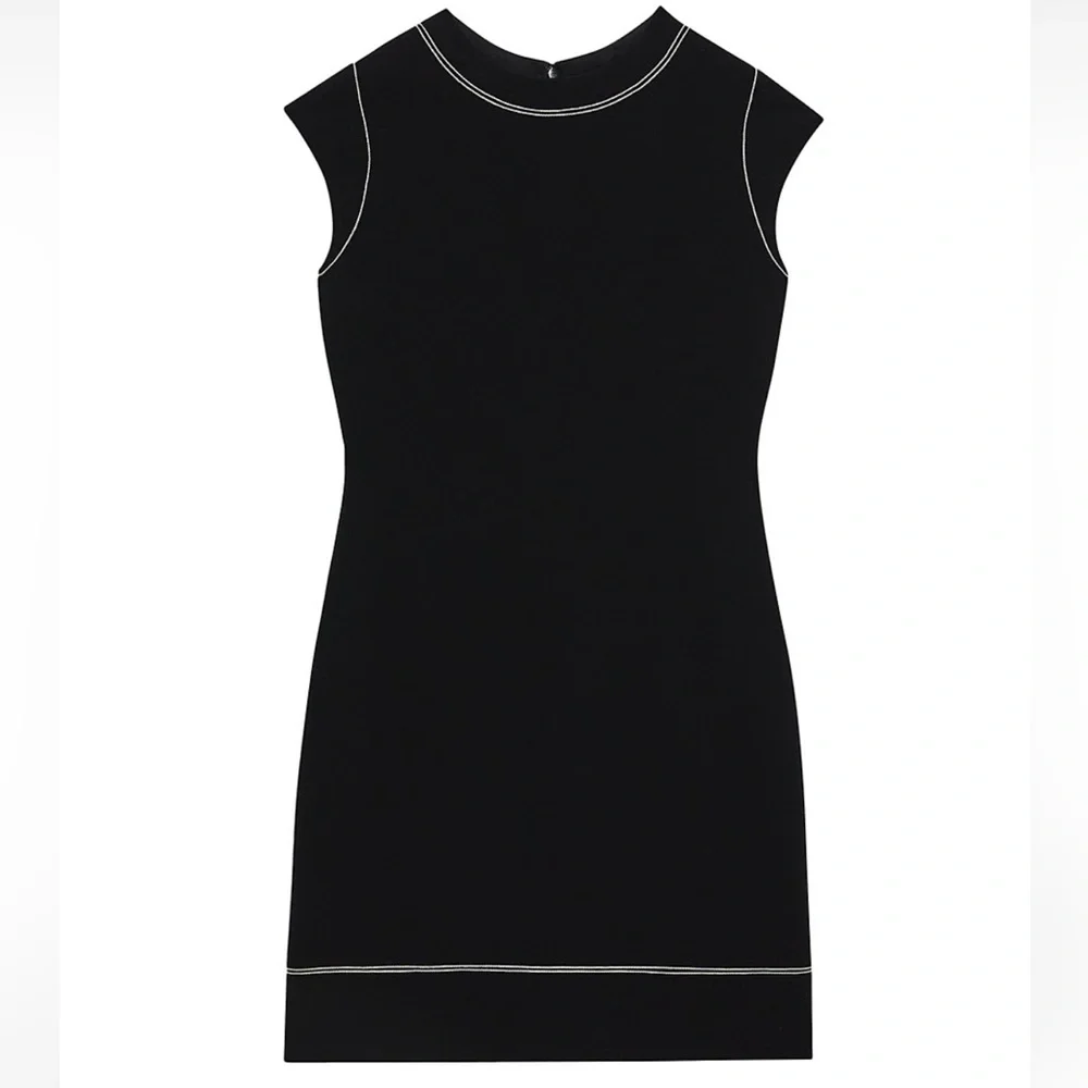Theory Embroidered Mini Dress $325 MSRP
